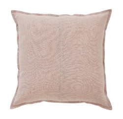 Linen Cushion Euro - Dusty Blush