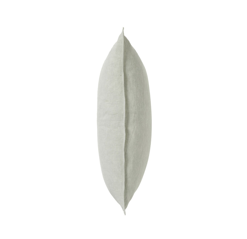 Linen Cushion Lumbar - Sage